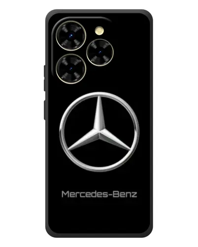 Чехол для Blackview Shark 9 с картинкой «Mercedes Silver Logo»