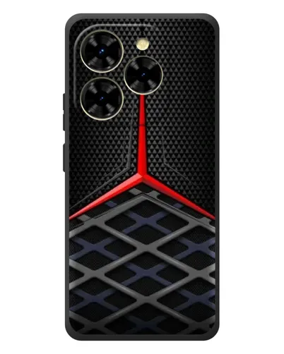 Чехол для Blackview Shark 9 с картинкой «Mercedes Carbon Grid»