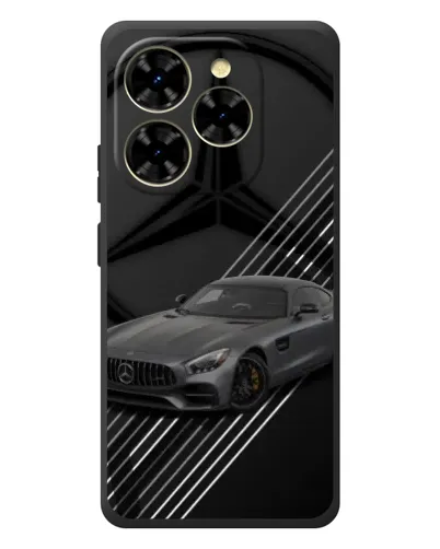 Чехол для Blackview Shark 9 с картинкой «Mercedes AMG — графика»
