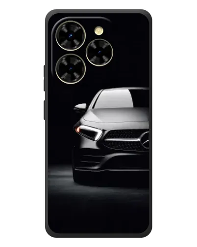 Чехол для Blackview Shark 9 с картинкой «Свет фар Mercedes»