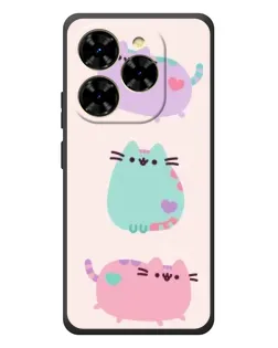 Чехол для Blackview Shark 9 с картинкой «Pusheen трио» Чехол для Blackview Shark 9 с картинкой «Pusheen трио»