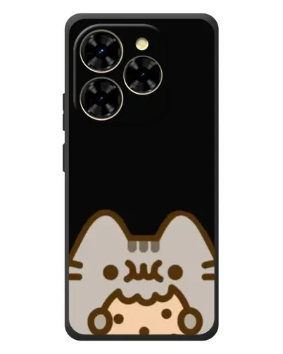 Чехол для Blackview Shark 9 с картинкой «Пушин на черном» Чехол для Blackview Shark 9 с картинкой «Пушин на черном»