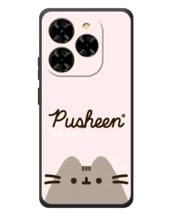 Чохол для Blackview Shark 9 з картинкою «Pusheen логотип»
