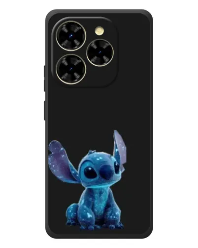 Чехол для Blackview Shark 9 с картинкой «Стич на черном» Чехол для Blackview Shark 9 с картинкой «Стич на черном»