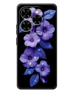 Чехол для Blackview Shark 9 с картинкой «Фиолетовые цветы с росою» Чехол для Blackview Shark 9 с картинкой «Фиолетовые цветы с росою»