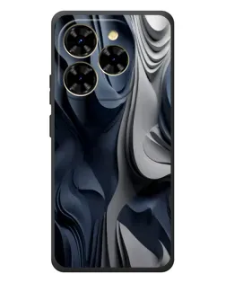Чехол для Blackview Shark 9 с картинкой «Объемные синие складки» Чехол для Blackview Shark 9 с картинкой «Объемные синие складки»