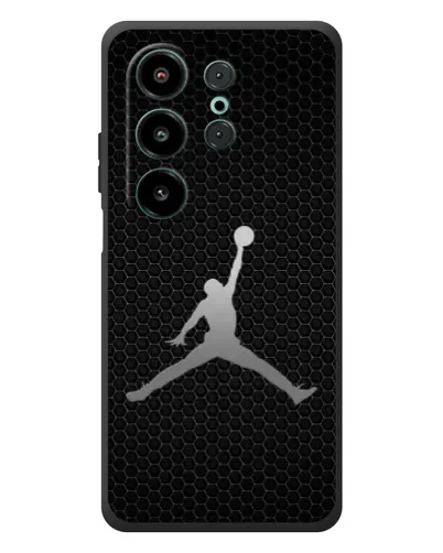 Чехол для Blackview Wave 10 с картинкой «Jordan Dark Carbon»