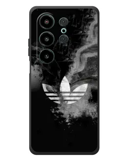 Чехол для Blackview Wave 10 с картинкой «Абстрактный дым Adidas»