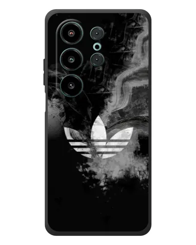 Чехол для Blackview Wave 10 с картинкой «Абстрактный дым Adidas»