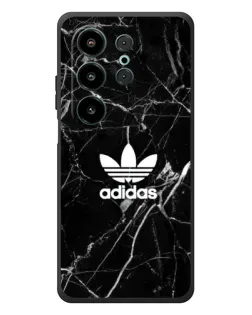 Чехол для Blackview Wave 10 с картинкой «Белый мрамор Adidas»