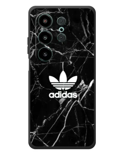 Чехол для Blackview Wave 10 с картинкой «Белый мрамор Adidas»