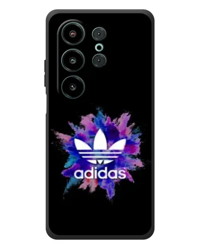 Чехол для Blackview Wave 10 с картинкой «Взрыв красок Adidas»