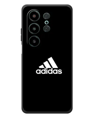 Чехол для Blackview Wave 10 с картинкой «Черная классика Adidas»