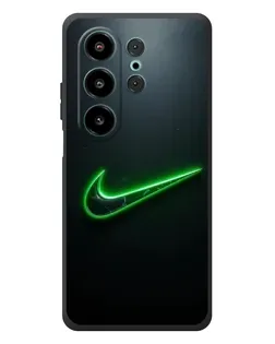 Чохол для Blackview Wave 10 з картинкою «Неоновий контур Nike»