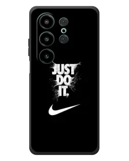 Чехол для Blackview Wave 10 с картинкой «Текстовый принт Nike»