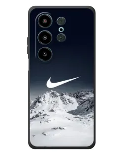 Чехол для Blackview Wave 10 с картинкой «Nike — зимние горы»