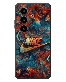 Чехол для Blackview Wave 10 с картинкой «Nike в абстракции»
