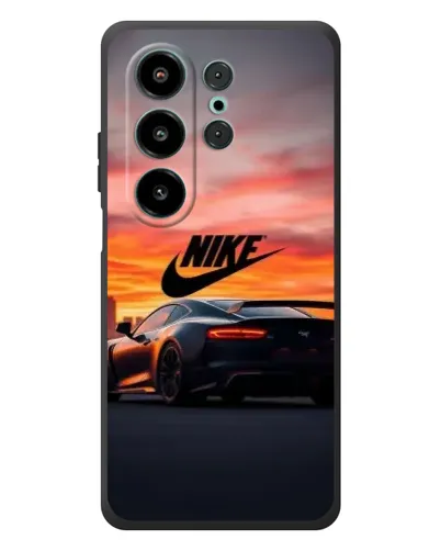 Чехол для Blackview Wave 10 с картинкой «Nike и суперкар»
