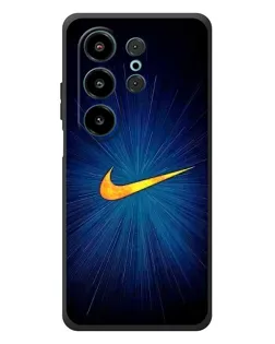 Чехол для Blackview Wave 10 с картинкой «Синий пульс Nike»
