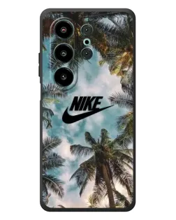 Чехол для Blackview Wave 10 с картинкой «Тропический принт Nike»