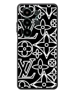 Чехол для Blackview Wave 10 с картинкой «Черно-белый узор LV» Чехол для Blackview Wave 10 с картинкой «Черно-белый узор LV»