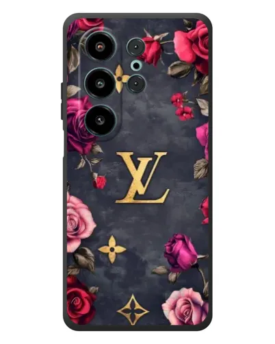 Чехол для Blackview Wave 10 с картинкой «Цветочный Louis Vuitton»