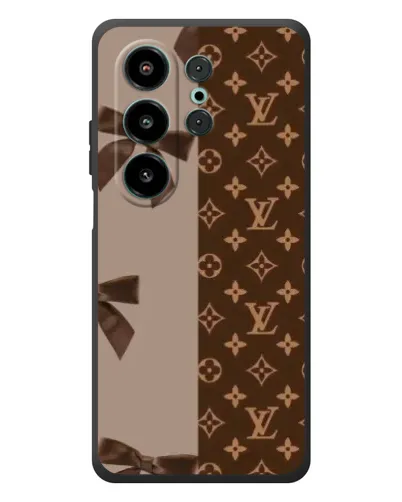 Чехол для Blackview Wave 10 с картинкой «Louis Vuitton — банты»