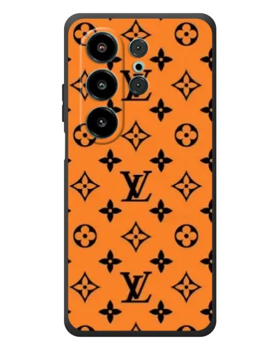 Чехол для Blackview Wave 10 с картинкой «Оранжевый стиль LV»
