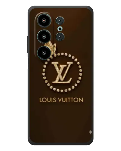 Чехол для Blackview Wave 10 с картинкой «LV — золотая печать»