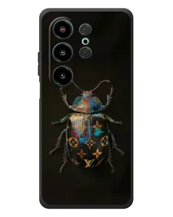 Чехол для Blackview Wave 10 с картинкой «LV — мраморный принт»