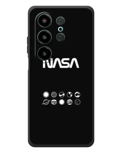 Чехол для Blackview Wave 10 с картинкой «NASA — технический принт»