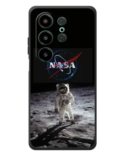 Чехол для Blackview Wave 10 с картинкой «Астронавт на Луне»