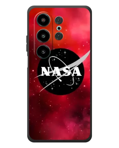 Чехол для Blackview Wave 10 с картинкой «NASA — красная туманность»