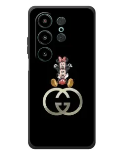 Чехол для Blackview Wave 10 с картинкой «Минни Маус на лого»