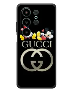 Чехол для Blackview Wave 10 с картинкой «Gucci — герои Disney»