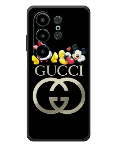 Чехол для Blackview Wave 10 с картинкой «Gucci — герои Disney»