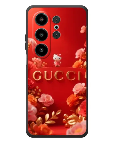 Чехол для Blackview Wave 10 с картинкой «Gucci — золотой сад»