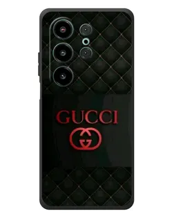 Чехол для Blackview Wave 10 с картинкой «Gucci — стеганый черный»