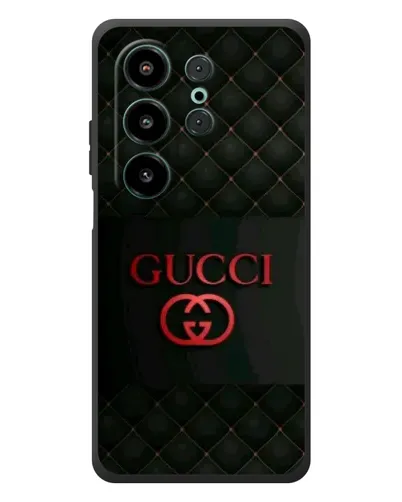 Чехол для Blackview Wave 10 с картинкой «Gucci — стеганый черный»