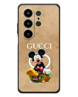 Чехол для Blackview Wave 10 с картинкой «Микки Маус Gucci — крафт»