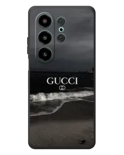 Чехол для Blackview Wave 10 с картинкой «Gucci — морской прибой»