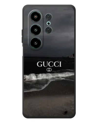 Чехол для Blackview Wave 10 с картинкой «Gucci — морской прибой»