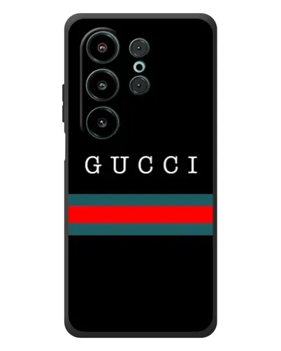 Чехол для Blackview Wave 10 с картинкой «Gucci — красный пояс»