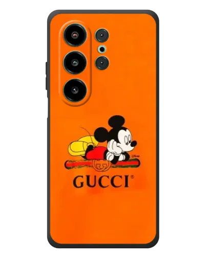 Чехол для Blackview Wave 10 с картинкой «Микки Маус Gucci — оранж» Чехол для Blackview Wave 10 с картинкой «Микки Маус Gucci — оранж»