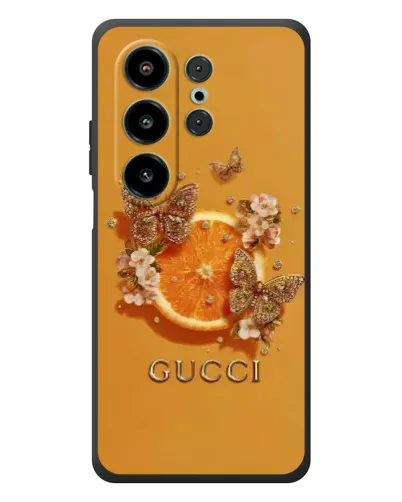 Чехол для Blackview Wave 10 с картинкой «Gucci — золотые бабочки» Чехол для Blackview Wave 10 с картинкой «Gucci — золотые бабочки»