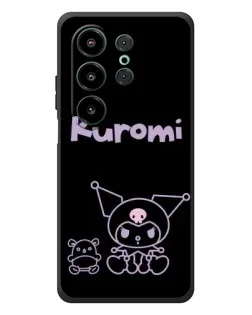 Чохол для Blackview Wave 10 з картинкою «Kuromi — чорний мінімалізм»