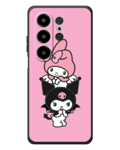 Чехол для Blackview Wave 10 с картинкой «My Melody и Kuromi»