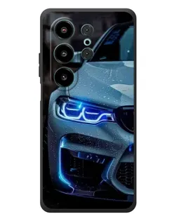 Чохол для Blackview Wave 10 з картинкою «Погляд BMW з синіми фарами»