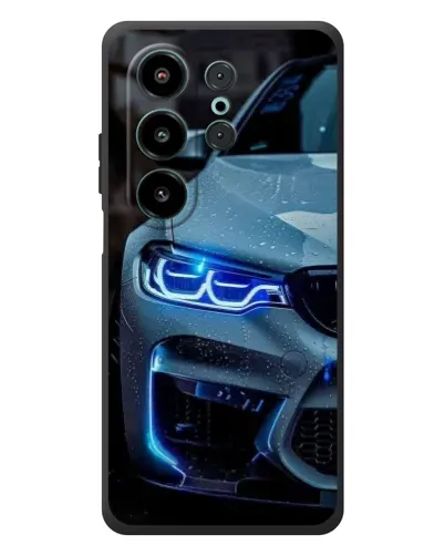 Чохол для Blackview Wave 10 з картинкою «Погляд BMW з синіми фарами»