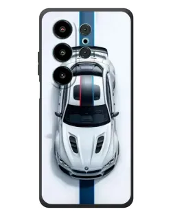 Чохол для Blackview Wave 10 з картинкою «Вид зверху — BMW M»